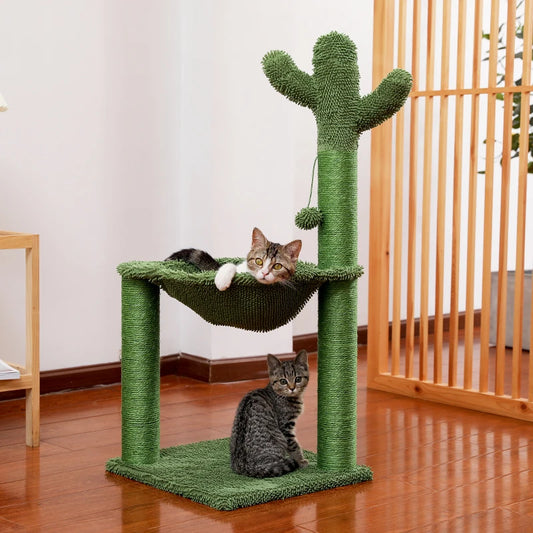 Cactus Cat Scratching Post with Sisal Cat Scratcher