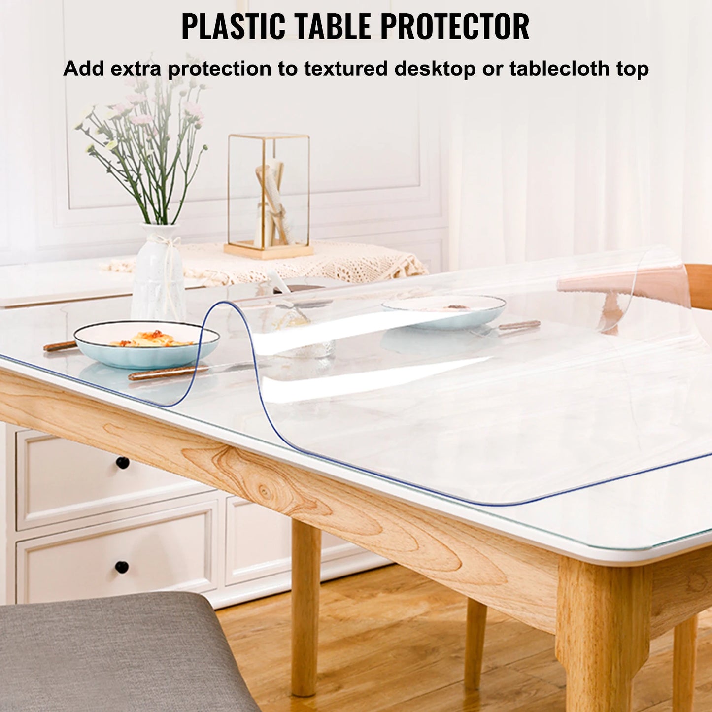 VEVOR Multi-size 1.5/2mm Tablecloth Protector