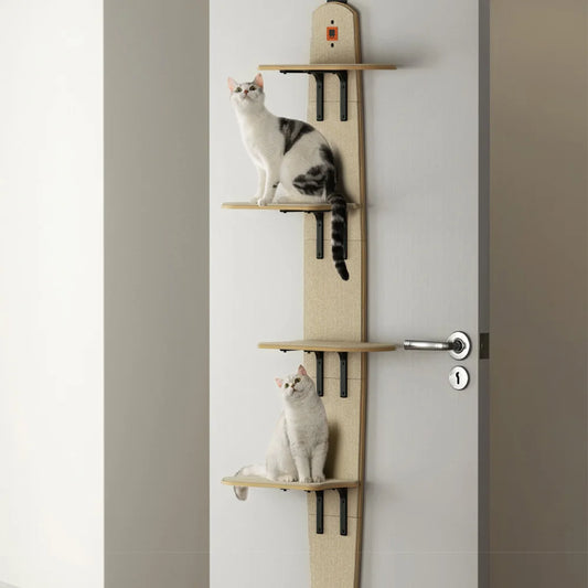 MEWOOFUN Cat Hanging Bed & Climbing Tree Tower