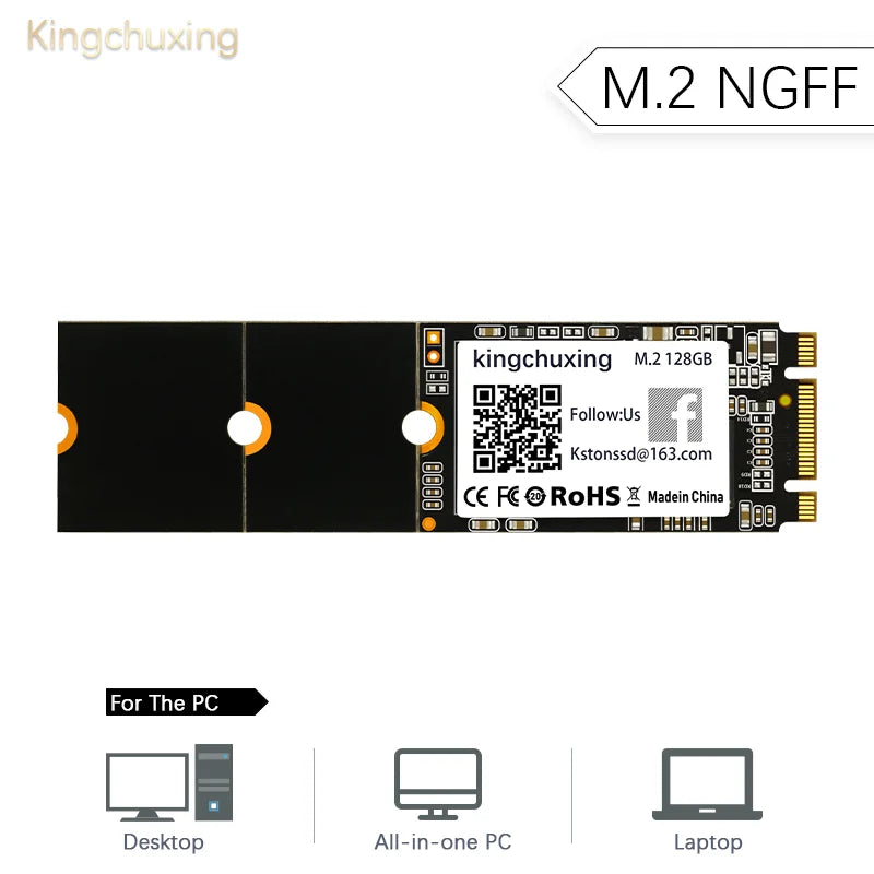 Kingchuxing 2280 256GB NGFF Cache Performance Internal Solid State Drive SSD52